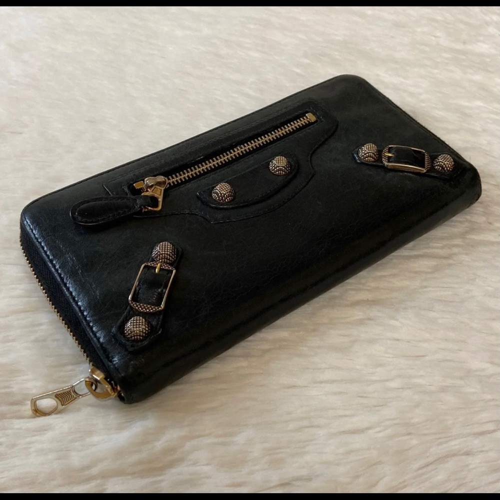 Balenciaga Long Leather Wallet